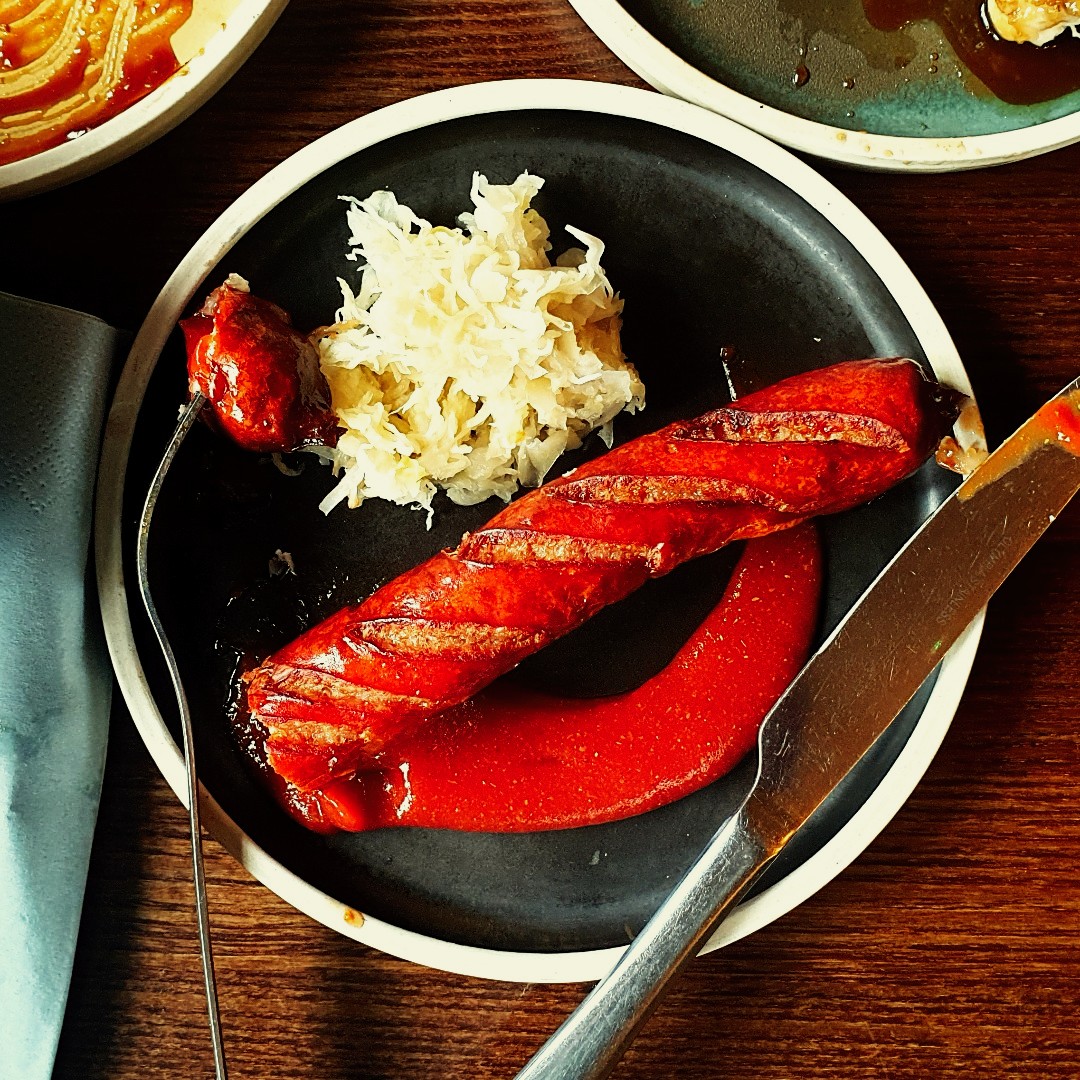 New for December on our small plates menu - Bratwurst with Curry Ketchup and Sauerkraut

Book a table thefivealls.co.uk/#book-a-table