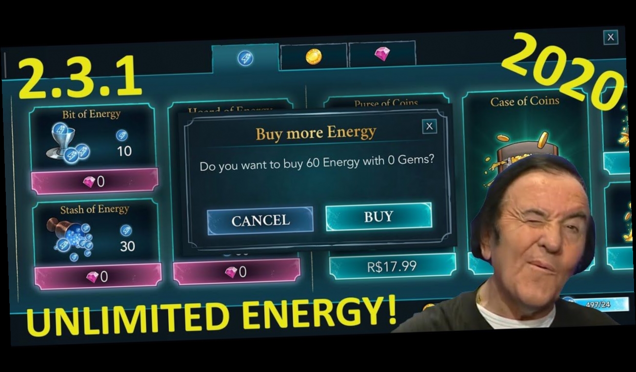 harry potter hogwarts mystery energy hack iphone / Twitter
