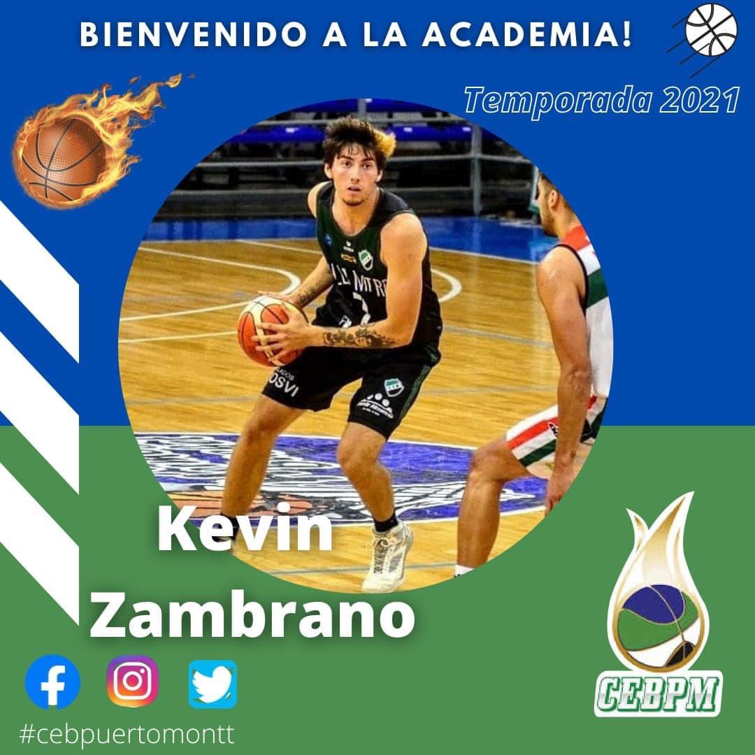 ATENCIÓN 📢 seguimos informando a toda nuestra hinchada y seguidores... aterriza a nuestra academia el alero Kevin Zambrano que se suma al equipo, para aportar toda su experiencia de las ligas argentinas 💪🔥🏀
Bienvenido Kevin ⚡️Zambrano... 
#CebSomosTodos