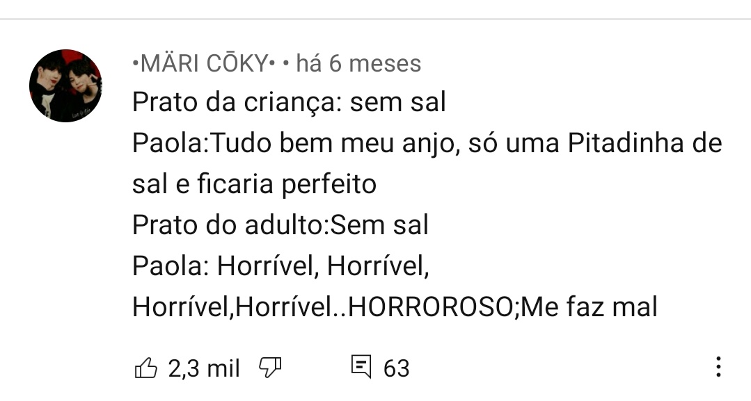 BEVHELLS's tweet photo. minha nova felicidade é ler os comentários do masterchef junior https://t.co/ALcoJ4WNR1