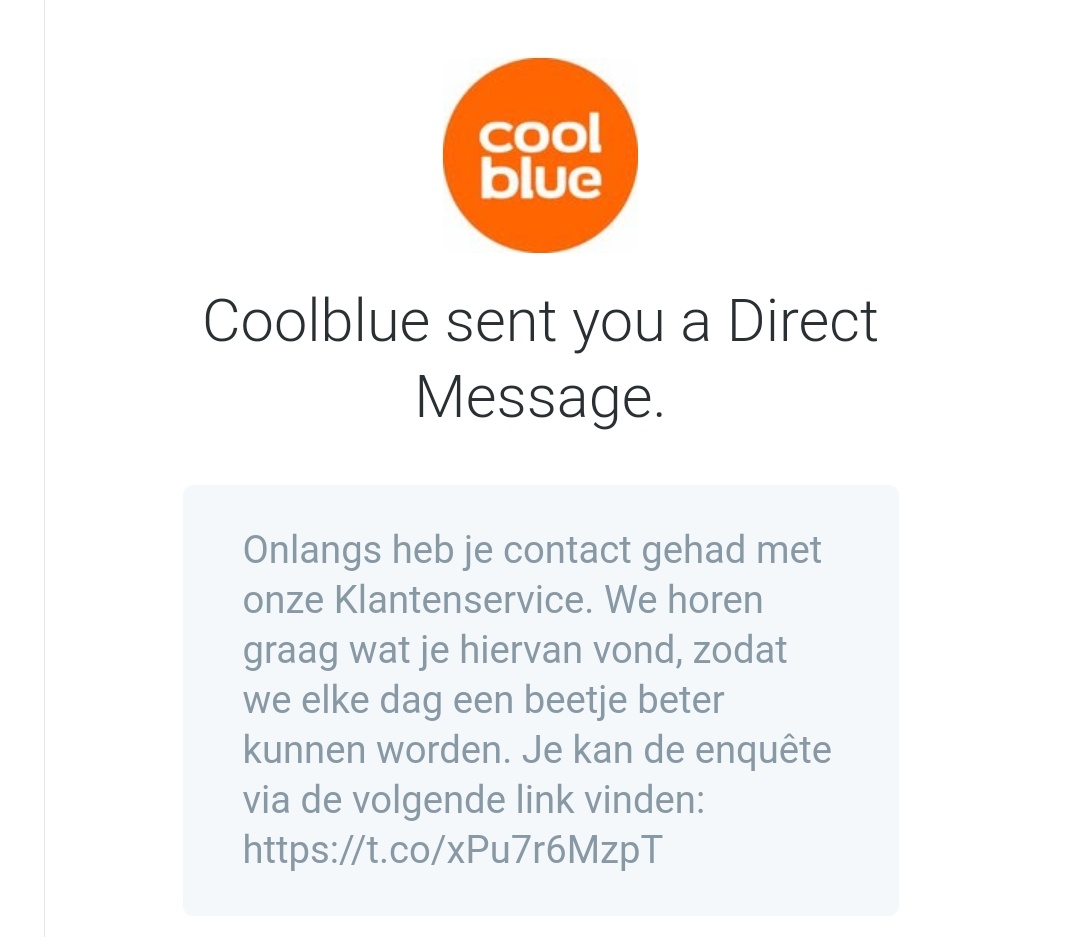 Wanneer je na 18 dagen ruzie maken met <a href="/Coolblue_BE/">Coolblue</a> nog altijd geen oplossing hebt gekregen maar wel dit. #ItsSomething pic.x.com/BvvS4HBRTE