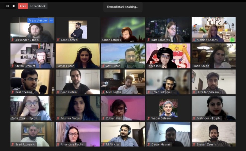 epiphanypk's tweet photo. The Closing Ceremony of #Developers' #Game #Jam by Epiphany games is happening right now!

#epiphany #developersgamejam #epiphanygames https://t.co/aP83R0SwkI