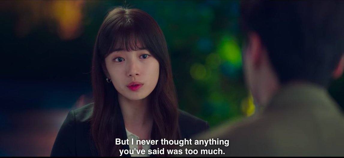 "Why is Dalmi Dosan's personal cheerleader?"(dodal give each other support and encouragement aka a healthy relationship? meanwhile everytime JP is confronted with the idea that he was too cruel she bigs him up even when its not 100% true aka he did offend her a bunch of times)