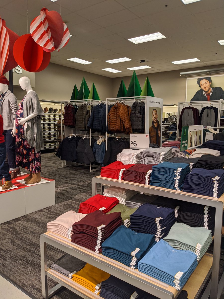 I wanted to show off some of the different things we are doing at #T2186 this week!! We redid our Men's shoes, accessories, &amp; outerwear. Family sweaters came in too! #TargetStyle #VisualMerchandising #WorkSomewhereYouLove <a href="/Bryjudy/">Bryan Judy</a> <a href="/Matt_Mc_3/">Matt McComas</a> <a href="/DZeppuhar/">David Zeppuhar</a> <a href="/madeleinepm23/">Madeleine Manbeck</a>