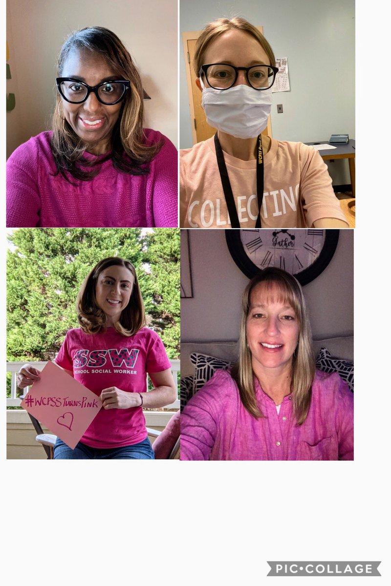 #WCPSSTurnsPink #HarrisCreekElemStudentSupportServices#iamapinksurvivor #grateful <a href="/harriscreekelem/">Harris Creek Elem</a>