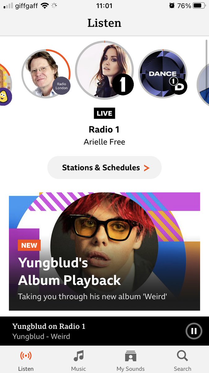 Join @jackxsaunders in conversation with @yungblud as he talks through his incredible new album, 'Weird', track-by-track.
Listen now on @BBCSounds - https://t.co/d9bUvOBfbt https://t.co/jYkR7nw6nH