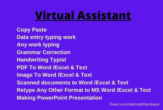 data_typing's tweet image. I am samrat khandakar. I am a freelancer. Do you need excellent and fast service for your business? 
Yes, I can create an awesome and best virtual assistant, typing, retype, Scanned documents, copy-paste, handwriting, data entry for you. 

#handwriting #retype #typing #copypaste