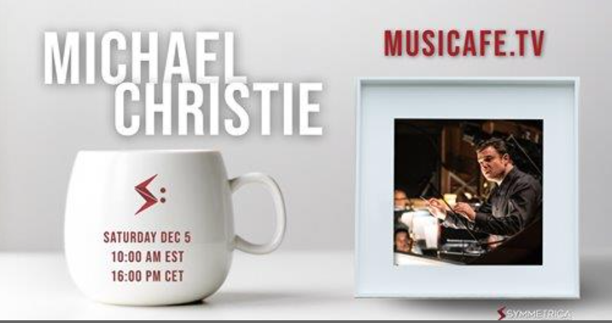 Looking forward to chatting with MusiCafe on Saturday at 10am ET. Tune in at musicafe.tv