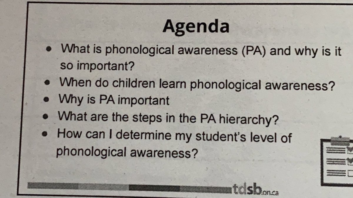 TDSBHalbert's tweet photo. Learning the the importance of phonemic awareness to early literacy!  Thank you @_JOKR_ and #SalwaMohiuddin!   A big thank you to our early years team K-2!! @TDSB_SLP https://t.co/hZOFIFJO4O