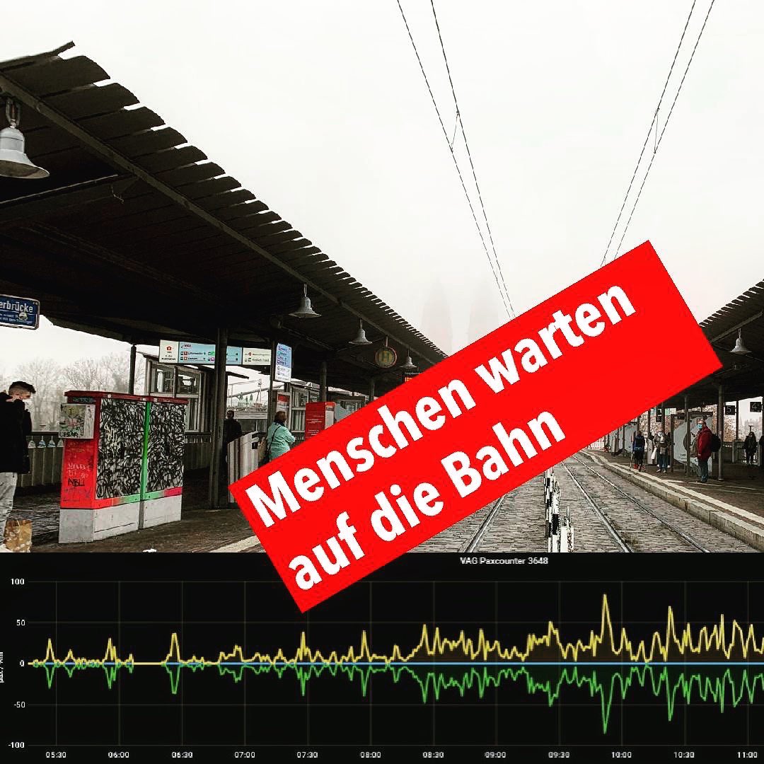 An einem sehr grauen Novembersamstag hatte die ich die Gelegenheit im Rahmen des #MobiDataBW #Hackathon einen #PaxCounter an der VAG Haltestelle Hauptbahnhof im Schaltkasten anzubringen <a href="/VAG_Freiburg/">Freiburger Verkehrs AG Aktuell</a> <a href="/TTN_Freiburg/">TheThingsNetworkFreiburg</a> <a href="/thethingsntwrk/">The Things Network</a>