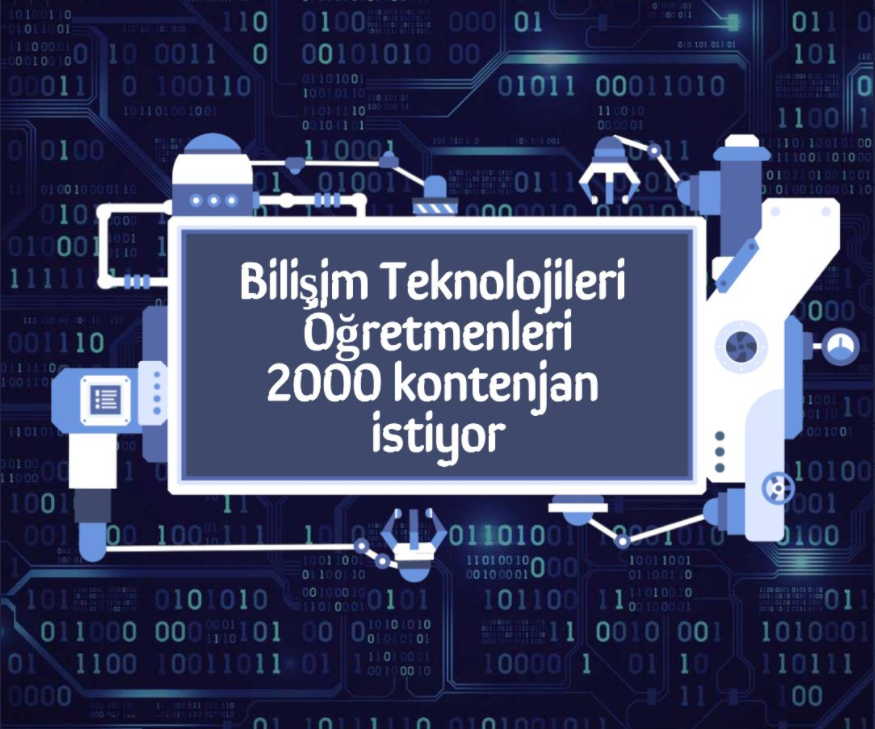 BTRile Bilişime2Bin
Norm uygulamaya geçirilirse bilişim teknolojileri alanında öğretmen ihtiyacı artacaktır. Artan açığa çözüm bilişim öğretmenlerine tatmin edici kontenjanların verilmesi ile mümkündür. <a href="/safran1958/">Mustafa SAFRAN</a>  <a href="/omerinan06/">Ömer İNAN</a> 
Sizlere güveniyoruz ve desteğinizi bekliyoruz.