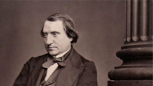 17/ En 1881, il est élu à l’Académie française. Renan le reçoit avec ces mots: "cette base commune de toutes les œuvres belles et vraies, cette flamme divine, ce souffle indéfinissable qu'inspire la science et la littérature, nous l'avons trouvé en vous Monsieur, c'est le Génie".