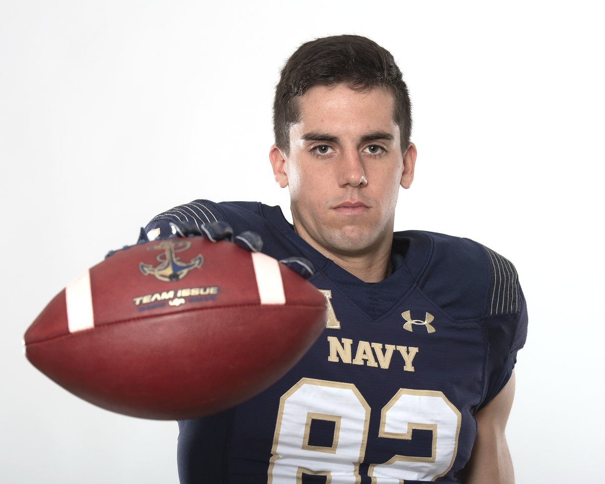Broadneck High graduate Emmett Davis worked his way off the scout team and onto the depth chart for <a href="/NavyFB/">Navy Football</a>. He made it through the academy the hard way and will become a Navy pilot after graduation. 
capitalgazette.com/sports/navy/ac…