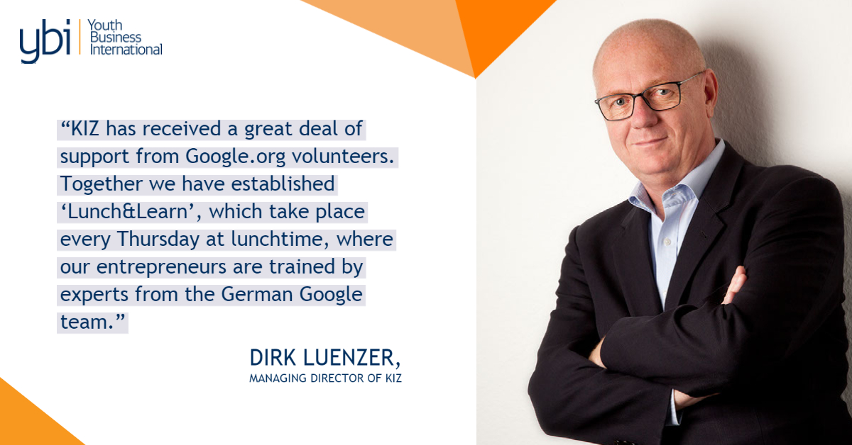 YouthBizInt's tweet photo. Throughout the day, we’ll be sharing what our members, delivery partners and #YoungEntrepreneurs say of the support received from @Googleorg #volunteers as part of our Rapid Response and Recovery Programme #IVD2020 https://t.co/W3Bnt9qmAv