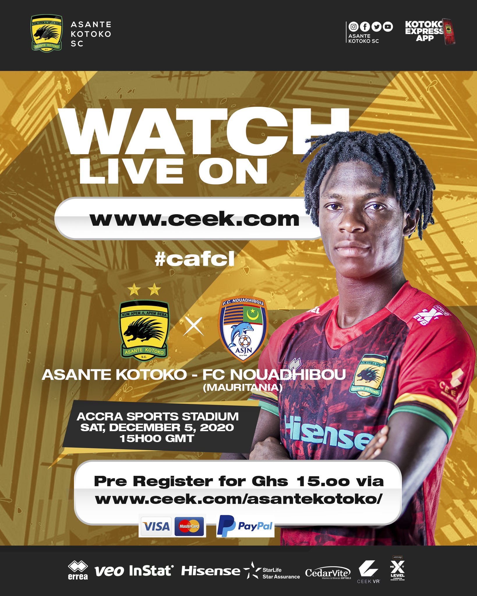 Kotoko vs online nouadhibou live stream