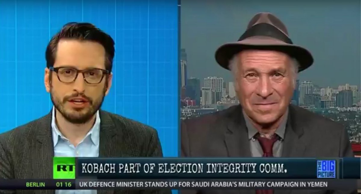 One of the worst agents provocateur has been an account right here on Twitter,  @Greg_Palast .Greg is and has been touting election fraud for years, all while being openly compensated by the Russian government. Here are a couple pictures of Greg, as a guest on Russia Today.13/