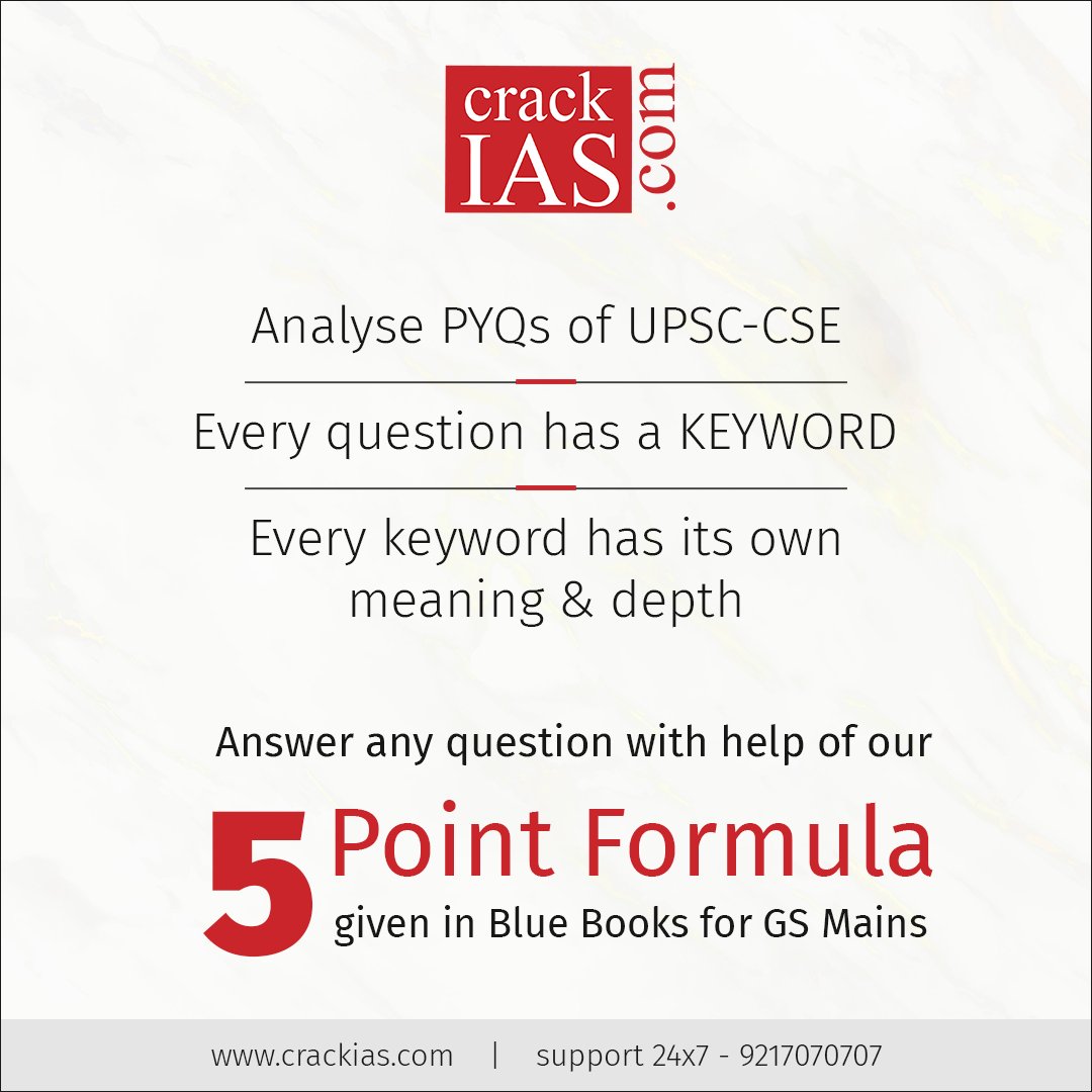 crack_academy's tweet image. 4. Monthly Current Affairs (eBooks)
Call Now to discuss MAINS preparation strategy 921-7070707 VISIT to see samples at: bit.ly/33Bvh3d

#CrackIAS #GSMains #GSNOTES #USPCMAINS #IASPreviousYearQuestion #CivilServicesAspirants #UPSCSyllabus #UPSCMaterial #IASPreparation