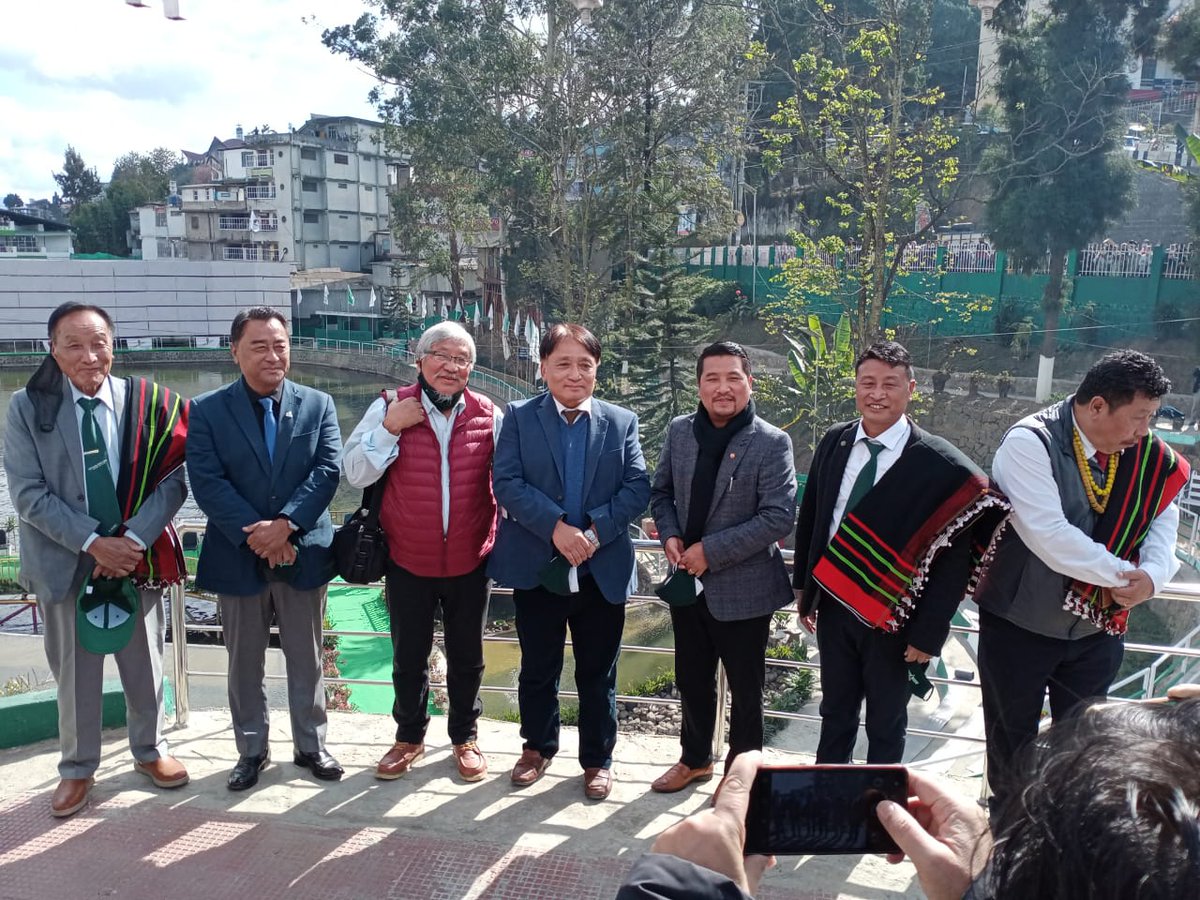 Inauguration of Sokhriezie Park, Sokhriezie Market and waste disposal vehicle. Much gratitude to T khel of Kohima village for honouring me to be part of this momentous occasion.