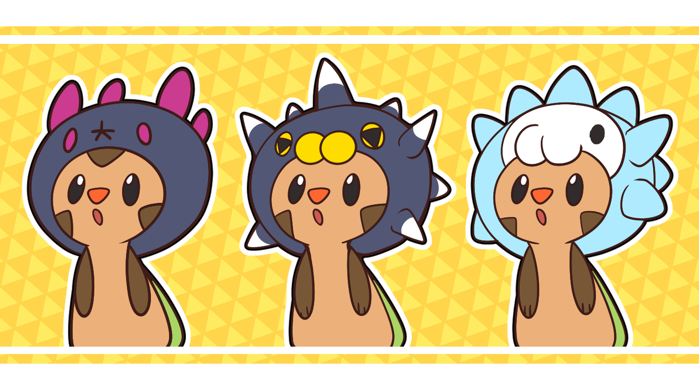 フキダシコットン 1日1枚 ハリマロンのとげとげヘッド ポケモン Pokemon イラスト T Co Cregws2vrw Twitter