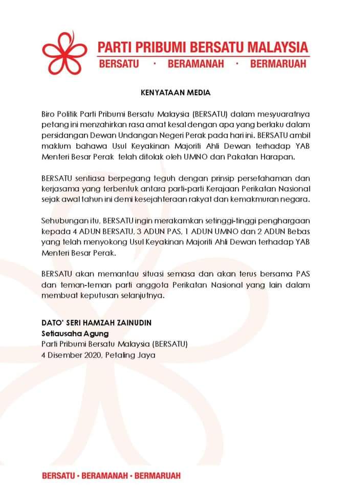 PARTI PRIBUMI BERSATU MSIA tweet media