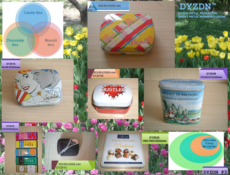 DYZDN Chocolate candy biscuit tin box packaging sales@dyzdnmetalpackaging.com