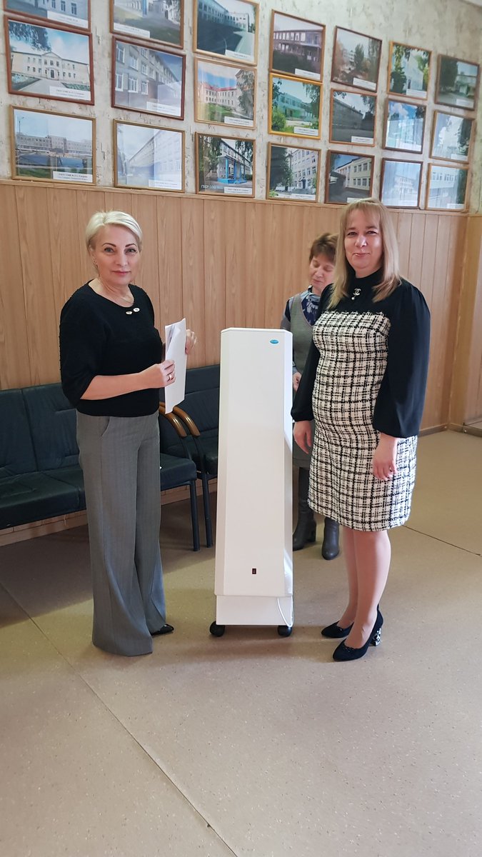 Западное управление министерства образования и науки Самарской области благодарит Сызранскую Профсоюзную организацию работников образования за покупку дополнительных рециркуляторов воздуха для образовательных учреждений города