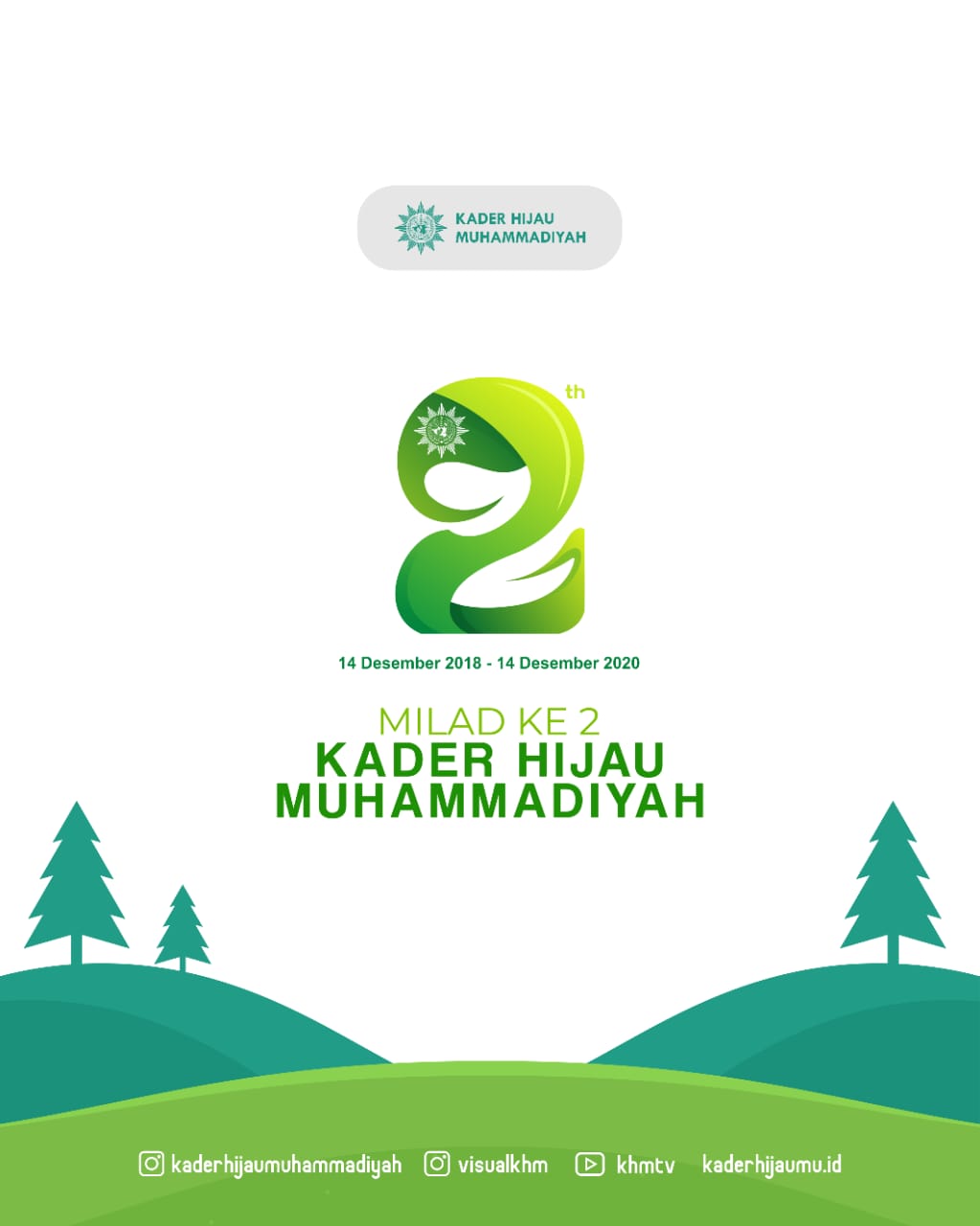 KOMITE NASIONAL KHM on Twitter: "Menuju Milad ke-2 Kader Hijau Muhammadiyah.  14 Desember 2018 - 14 Desember 2020 Apa kesan dan pesanmu untuk KHM di umur  ke dua tahun ini ??? #MiladKHM #KaderHijauMuhammadiyah…  https://t.co/T6zZtyW2Z9"