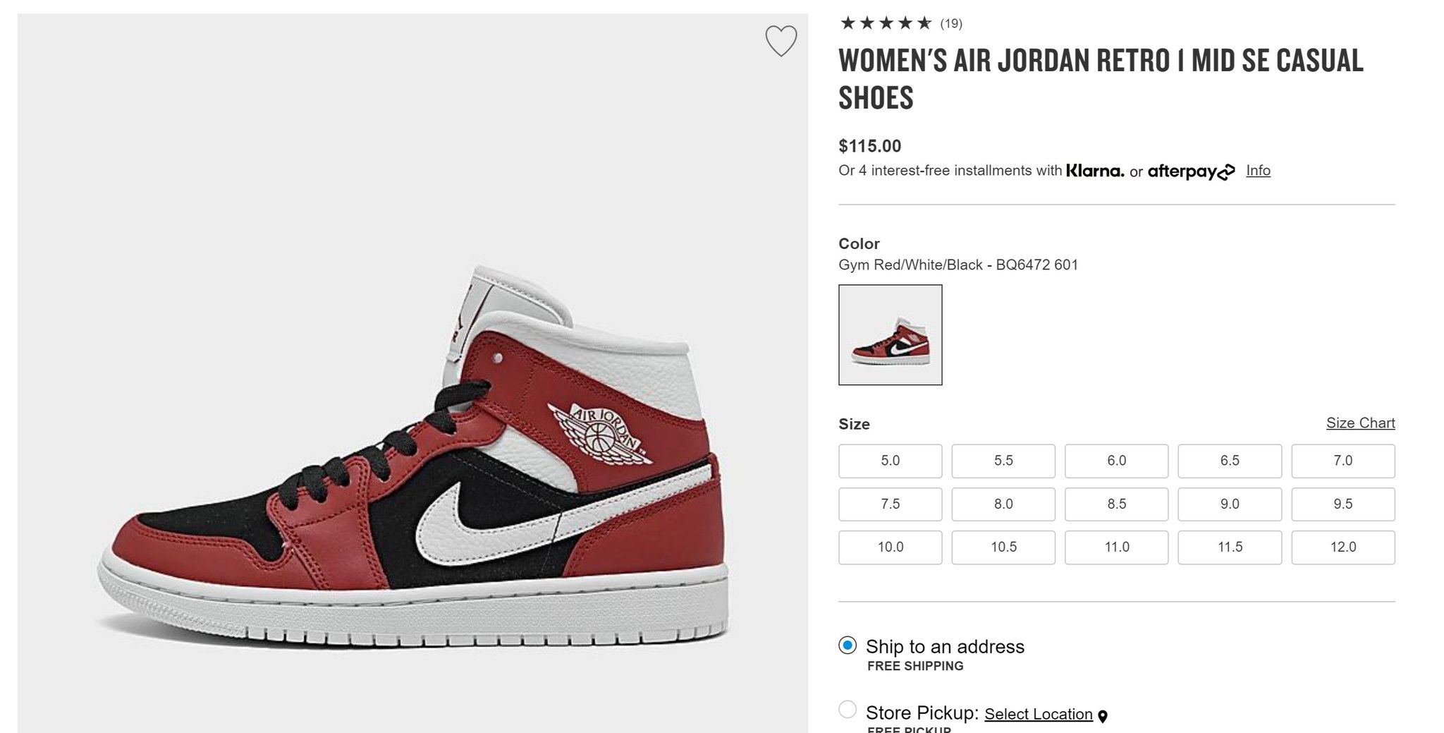 jordan retro 12 afterpay