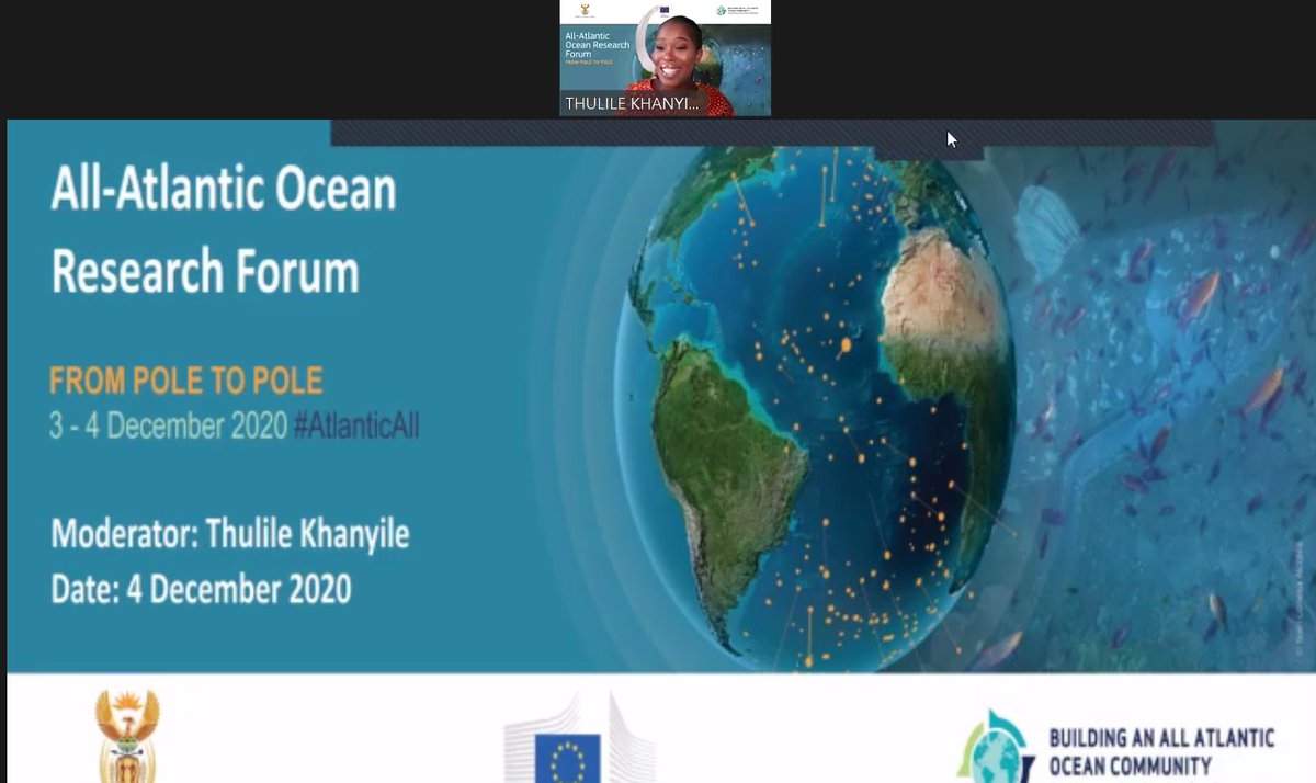 Second day of the 3rd  #AtlanticAll Forum starts with moderator Thulile Khanyile from South Africa ...  @EMarineBoard
