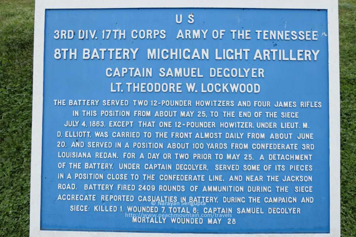 6/  #travel  #history  #USCivilWar -  #Vicksburg, Mississippi – Between the free radio narration, signs, historic plaques, monuments and artillery, you can really understand what's going on. Guides are available for hire.