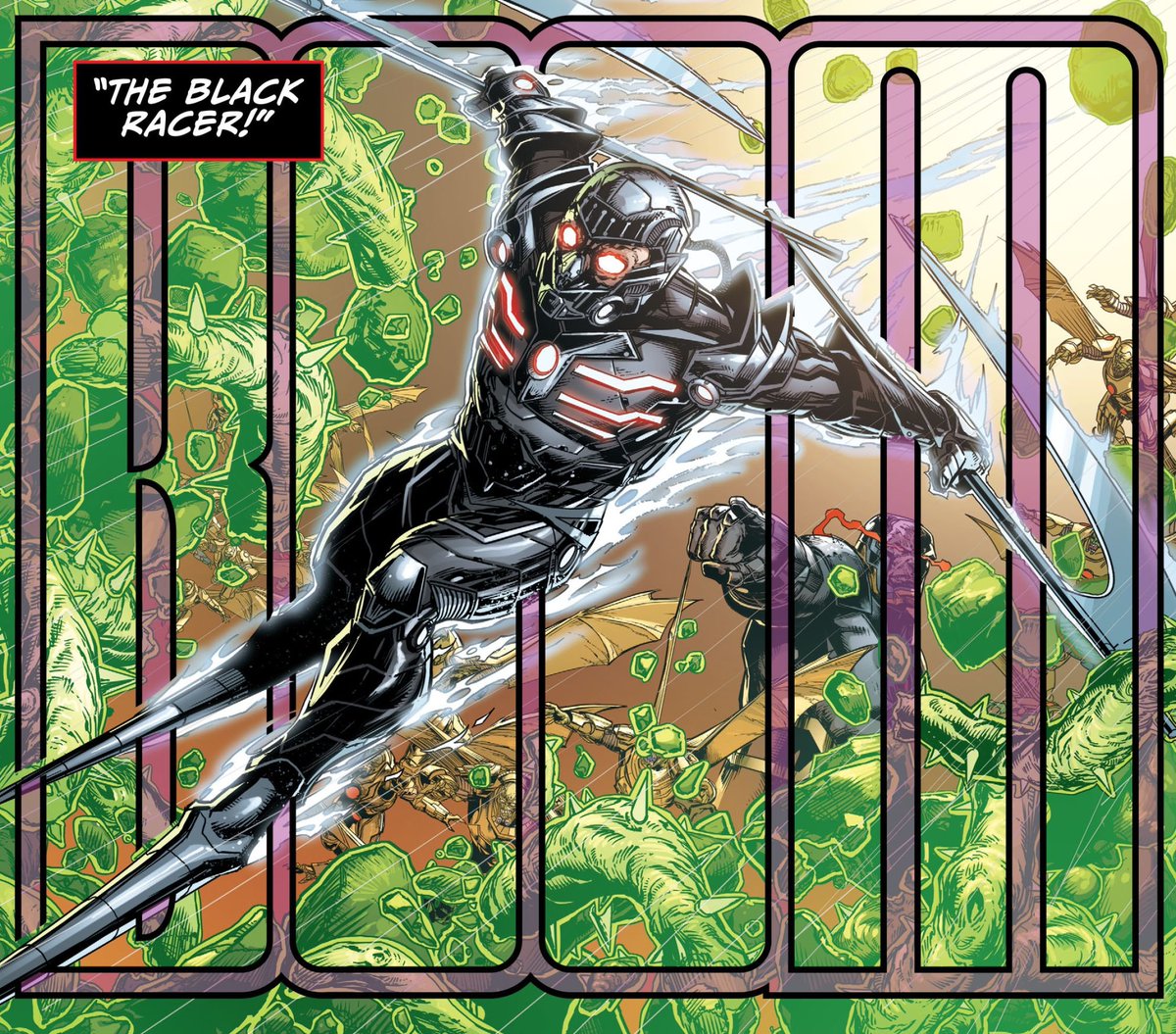 Black Racer (DC-1971) vs Silver Surfer (Mvl-1966)
