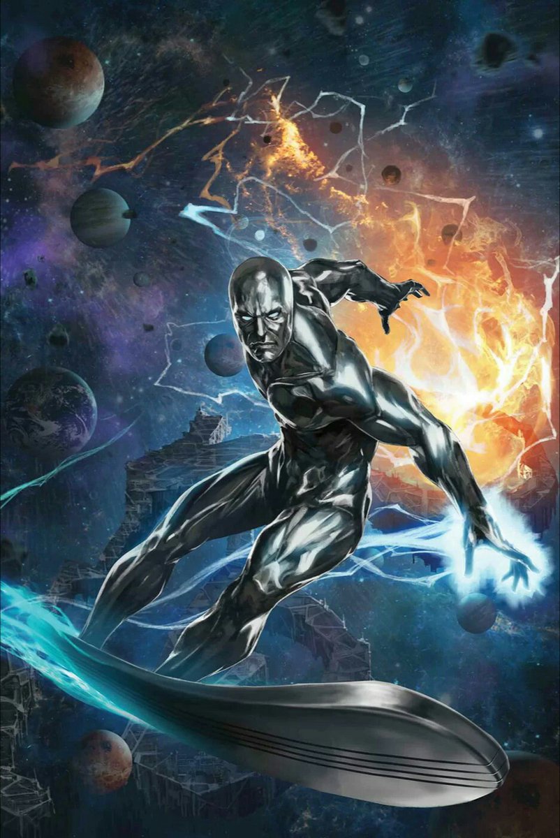 Black Racer (DC-1971) vs Silver Surfer (Mvl-1966)