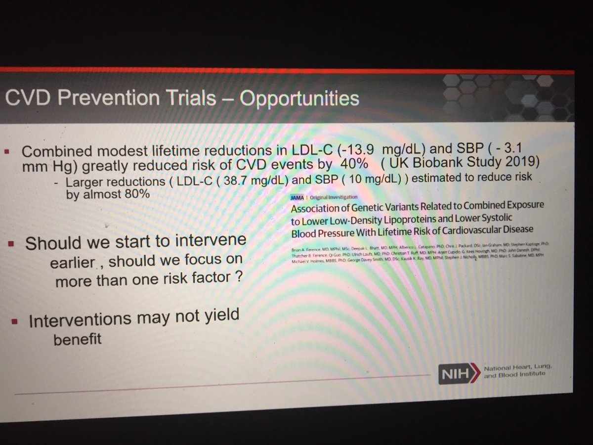 Day 2 of  @CVCTForum  #CVCT2020 Use of biomarkers in clinical trials!!!Lawrence Fine from NIH on pros and cons of biomarkers in trials. Do they help overcome challenges and reduce sample size?