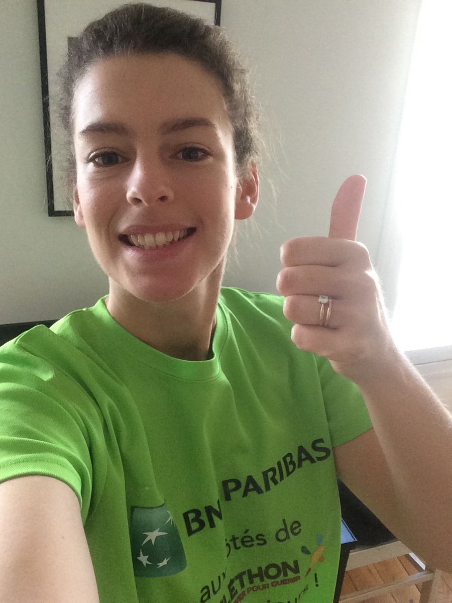 Marie_Aub3's tweet photo. Défi relevé @AnneFARLEY2 !
Aujourd’hui je me dépense pour le #Telethon2020 avec la course connectée de la communauté financière !🏃‍♀️
Je nomine mes collègues @arnaudphulpin @isabelledigle @MadjidAGAG : rdv sur Echonet pour participer au #TelethonChallenge @BNPParibas #tropfort https://t.co/GKhJURlmSG