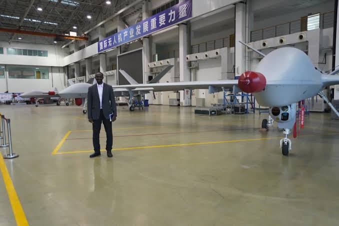 These are Nigeria's newly aquired armed attack drones. NAF will have a total of 16 armed attack drones.This is the second most powerful attack drone fleet in Africa and the most sophisticated. Only Morocco's MQ-9 Reaper is more sophisticated than the Wing Loong II.