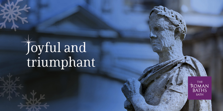 Book a Roman Baths visit in the lead up to Christmas! ✨ ow.ly/sfx850CBExn