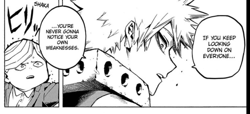 6. And last but not least: these panels showed his way of thinking.So I hope people don’t use this arc and chapter out of context to fit their narrative of:“abused Bakugo, trying to abuse children” anymore. It’s kind of ignorant and taken way out of context