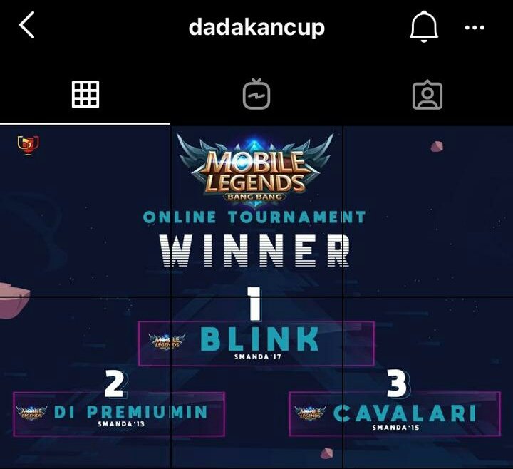 Dadakan_Cup's tweet photo. [ PENGUMUMAN PEMENANG KEJUARAN MOBILE LEGENDS ]

Halo Akang dan Teteh semua!

Kali ini kita punya informasi yang menarik nih yaitu pengumuman pemenang kejuaran Mobile Legends! Berikut adalah daftar pemenang kejuaran Mobile Legends: https://t.co/DVxcVODhGY