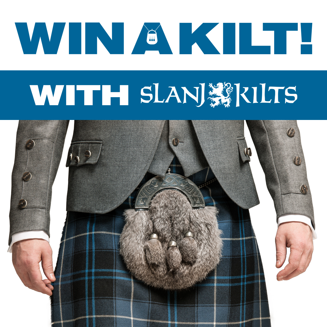 slanjkilts's tweet photo. It's competition time! 

Win a hand-made kilt worth £350

How to enter...
1. Retweet this
2. Sign up to our newsletter here https://t.co/oYrSNsR9hm
Already signed up?... just retweet  and your in.

The winner will be announced on the 14th of December. 
Good luck 🤞 https://t.co/qJCIHGH3UR