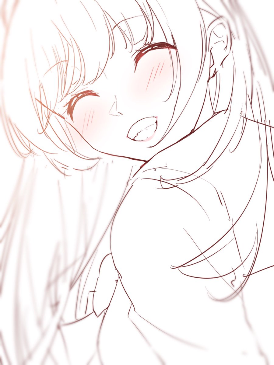 屈託のない笑顔が好き ゆうきはれのイラスト