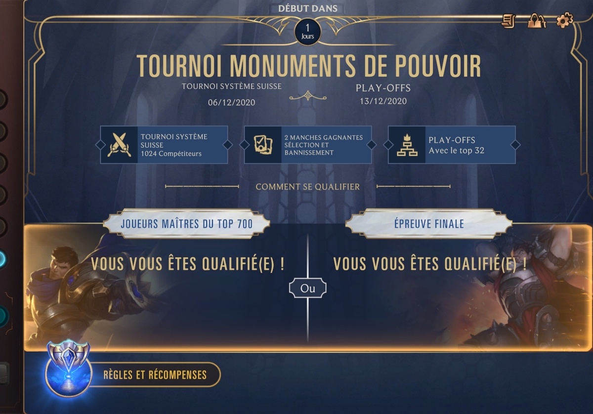 ESR_eSport's tweet photo. [#LegendsOfRuneterra]

🏆 Fin de saison classée et qualifications au Tournoi Monuments de Pouvoir @PlayRuneterra @RuneterraFR 

💪 Nos joueurs qualifiés et top 700 🇪🇺
👕 @Kreah_Esr
👕 @justeBBTV
👕 @Smilou7
👕 @Titi79_
👕 @2K_Neuro
👕 @ChillWithDali

🗓️ Rdv le 06/12

#ESROnFire🔥 https://t.co/XuBoTMqzyN