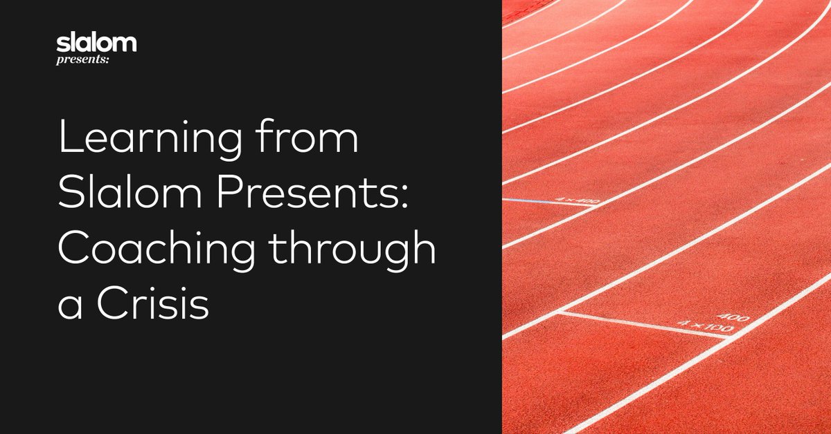 At Slalom Presents, we listened to legendary coaches and athletes offer timely insights on how to lead teams through adversity. To build your own coaching habits, we put together resources for building stronger, more resilient teams: slalom.ws/36KGz6L