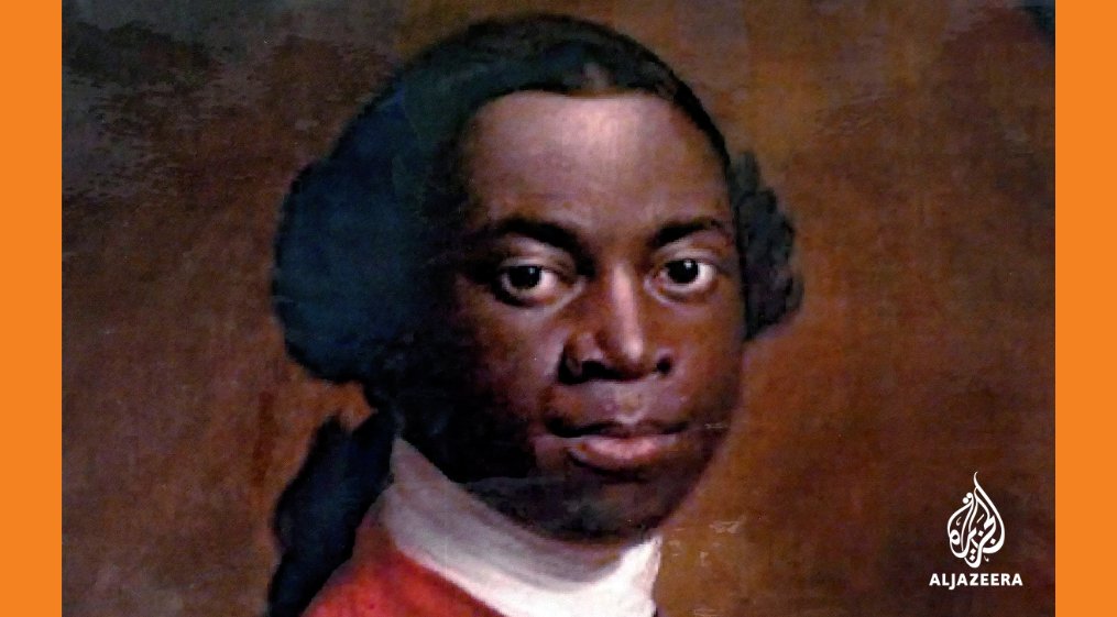 Olaudah Equiano – One of the earliest Black African writers in EuropeBorn in 1745 and sold into slavery aged 11, Equiano's book 'The Interesting Narrative of the Life of Olaudah Equiano', allowed white people to learn how distressing slavery was  https://aje.io/r74zm&nbsp;
