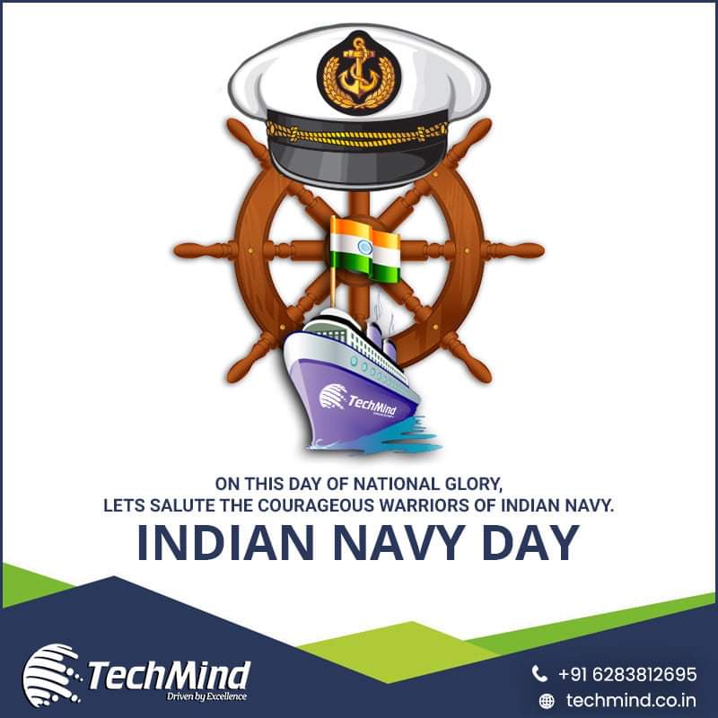 techmindindia's tweet photo. Let's salute the Indian Navy for their precious contribution towards our Nation... India_Navy_Day_2020#IndianNavy #navy #NavyDay #NavyDay2020 #indiannavyday2020 https://t.co/YrFfHIww3u
