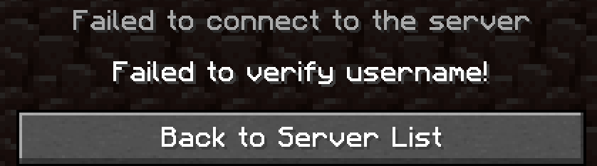 Tycubecrafter2's tweet photo. @Minecraft I have a bug with Fabric 1.16.4 and minecraft 1.16.4. When I log into my server, this happens. does this have anything to do with the account migration? https://t.co/swJI498rK9