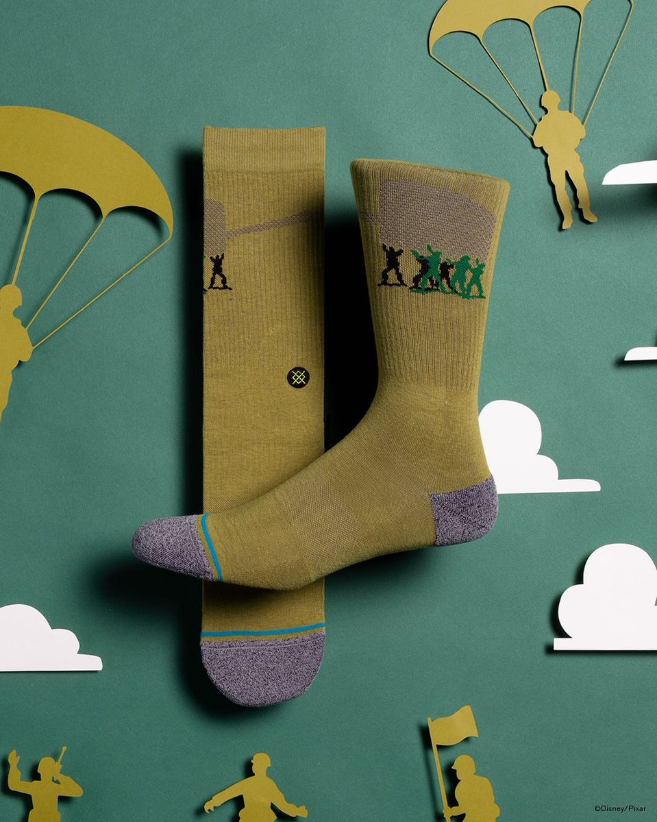 Stance_Chile's tweet image. “¡Un buen soldado nunca deja atrás a un hombre!”💪

#StancexPixar En honor a los 25 años del primer largometraje de Pixar, Toy Story.

Encuentra los tuyos en Tiendas Streetmachine y streetmachine.cl 

#StanceAnthem