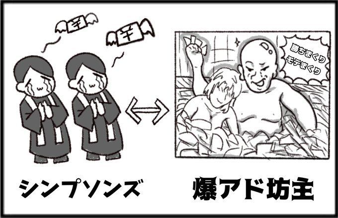 シンプソンズの対義語を考えました 