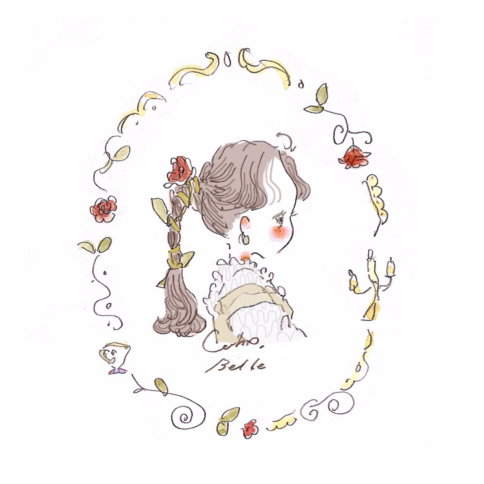 Caho ディズニープリンセス ヘアアレンジ T Co Myzezvgpsa Twitter