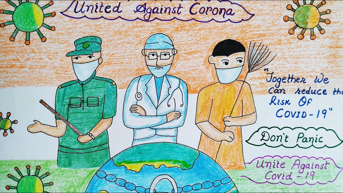 TikDocAPP's tweet photo. United Against Covid-19 || Save Earth from Corona Virus || Drawing on Coronavirus - YouTube https://t.co/M8IjqN8Z9j https://t.co/MZaIVCPajm