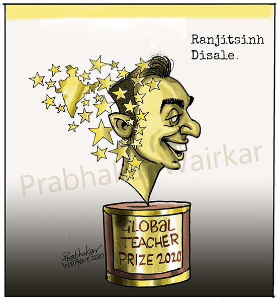 pwairkar's tweet photo. 'Global Teacher'

 #cartoon  #cartoonists #maharashtragovt  #cartoons #PMModiAtBTS2020 https://t.co/GwQZiwrSqb